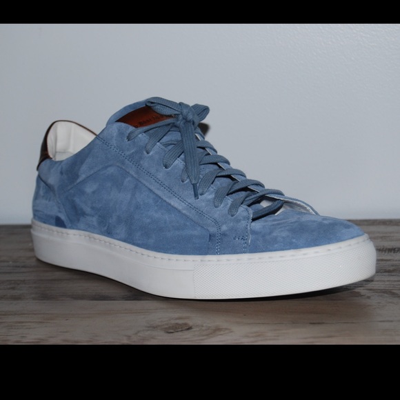 To Boot New York Britt Baby Blue Trainer Sneakers - Picture 4 of 6